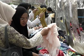 Pasar ramah lingkungan meriahkan HUT Jakarta di Lapangan Banteng