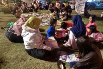 Komunitas Lampung Ngopi ajak masyarakat tumbuhkan minat baca