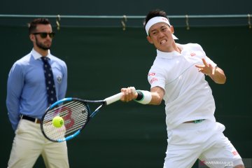 Nishikori percaya diri hadapi Federer di perempat final