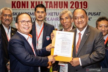 Marciano Norman terpilih jadi Ketua Umum KONI periode 2019-2023