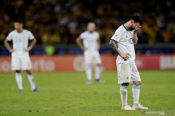 Permainan Messi membaik, namun Argentina masih harus puasa gelar