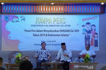 Gubernur Kalsel sudah menghadap Presiden terkait Harganas