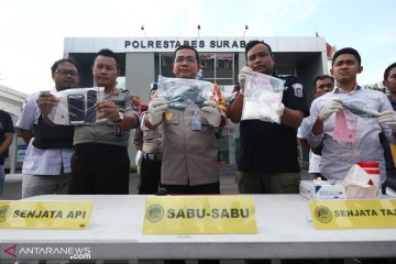 Polrestabes Surabaya tembak mati pengedar narkoba