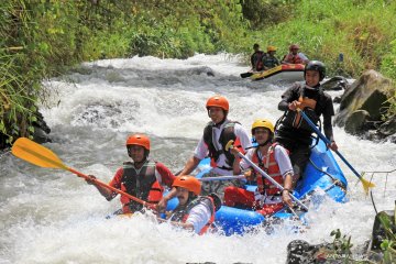 Wisata arung jeram di Aceh Tengah