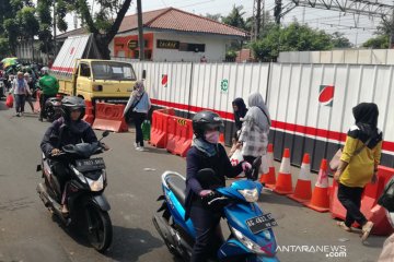 Pembangunan JPO Pasar Minggu memasuki tahap pondasi