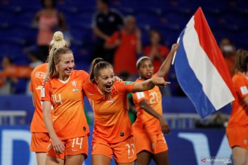 Singkirkan Swedia, Belanda ke final Piala Dunia Wanita 2019