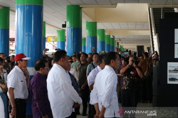 Presiden Joko Widodo memulai kunjungan kerja di Sulawesi Utara