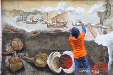 Seni mural digelar di Peunayong angkat sejarah Aceh
