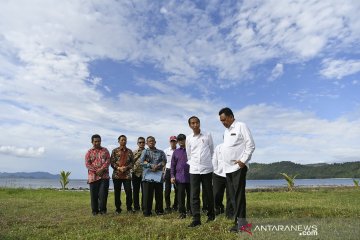Presiden Jokowi kunjungi KEK Tanjung Pulisan Minahasa Utara