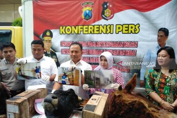 Polda Jatim bongkar perdagangan daging impor tak berizin