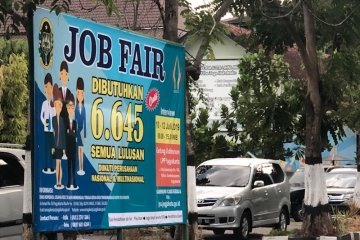 6.645 lowongan pekerjaan disediakan pada "job fair" di Yogyakarta