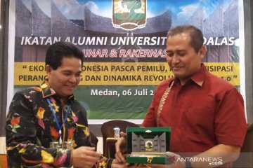 IKA Unand berperan penting dalam pembangunan Sumatera Utara