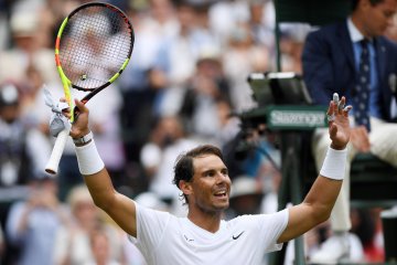 Tenis Wimbledon:  Nadal melaju ke babak keempat usai singkirkan Tsonga