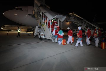 Hari pertama kloter 2 Batam asal Pekanbaru sudah laksanakan Arbain