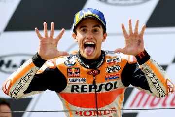 Juara di Brno, Marquez raih kemenangan ke-50 di kelas premier
