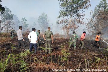 Sebulan tidak hujan,  Singkawang antisipasi karhutla