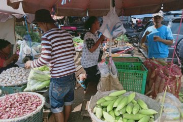 Pengelola Pasar Induk Kramat Jati konsisten disiplinkan PKL