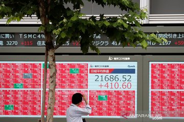 Saham Tokyo ditutup naik tipis didukung aksi beli kembali