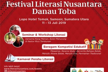 Gramedia gelar Festival Literasi Nusantara di tepian Danau Toba