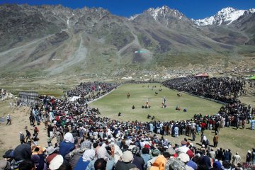 Festival Polo Shandur di ketinggian 3700 mdpl