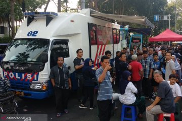 Lokasi layanan SIM keliling di Jakarta Jumat ini