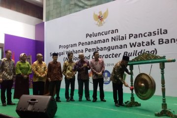 Kemendikbud luncurkan program penanaman nilai Pancasila