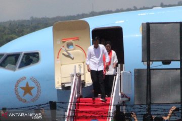 Presiden Joko Widodo tiba di Labuan Bajo