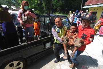 Simulasi penyelamatan warga Lereng Merapi