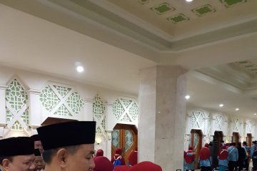 393 calon haji kloter pertama Tangerang diberangkatkan