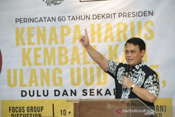 MPR: Amandemen terbatas UUD adalah pilihan moderat