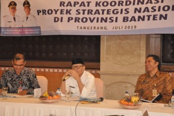 Gubernur: progres fisik proyek strategis nasional di Banten 60 persen