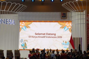 Presiden buka pameran Karya Kreatif Indonesia 2019