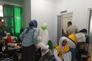 60 persen JCH kloter pertama embarkasi Medan berisiko tinggi