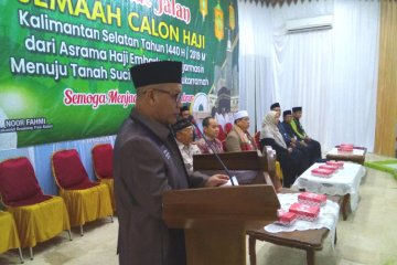 968 calon haji Kalsel sudah berada di Madinah