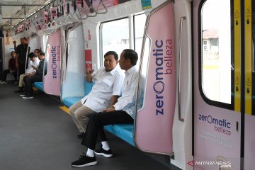 Rekonsiliasi Jokowi-Prabowo di MRT menjadi sejarah