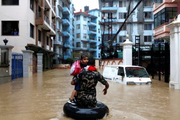 Jumlah korban tewas akibat banjir di Nepal naik jadi 47