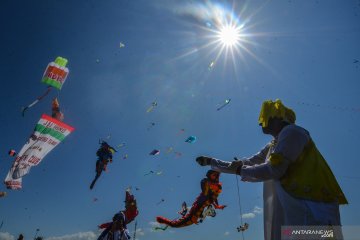 Festival layang-layang internasional di Pangandaran