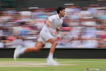 Pertarungan sengit Djokovic dan Federer di final Wimbledon