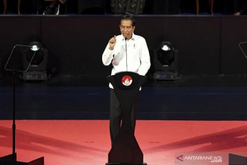 Kemarin, lima janji Jokowi hingga pertemuan Jokowi dan Prabowo