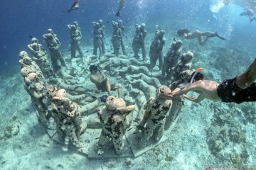 Area wisata snorkeling Gili Meno