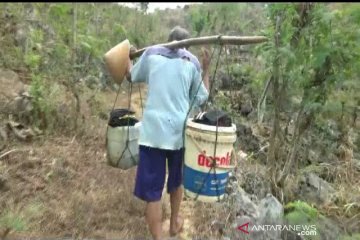 127.977 warga Gunung Kidul terdampak kekeringan