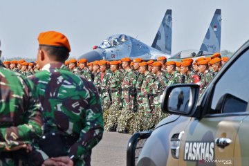 Latihan mannuver Angkasa Yudha