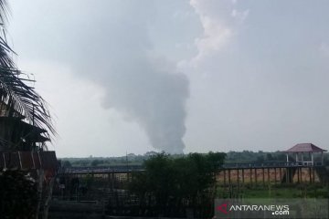 Kebakaran lahan gambut di PALI hanguskan dua hektare