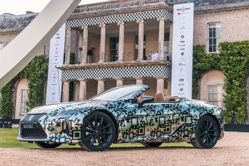 Lexus pamer prototipe coupe LC di Inggris, diproduksi sebentar lagi