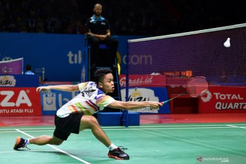 Ginting tak ingin terbebani gelar juara bertahan di China Open