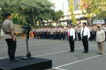 Polres Jakarta Utara beri penghargaan kepada 27 anggota berprestasi