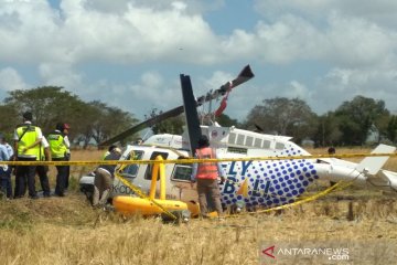 KNKT tuntaskan pengambilan data lapangan helikopter jatuh di Lombok