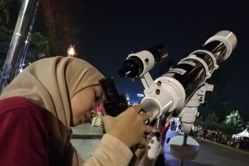 Planetarium Jakarta target 500 pengunjung tonton gerhana bulan