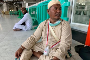 Calhaj asal Pekanbaru terbantu layanan Bus Shalawat ke Masjidil Haram