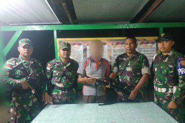 Warga Arso 2 kembali serahkan senpi rakitan ke Yonif 328/DGH